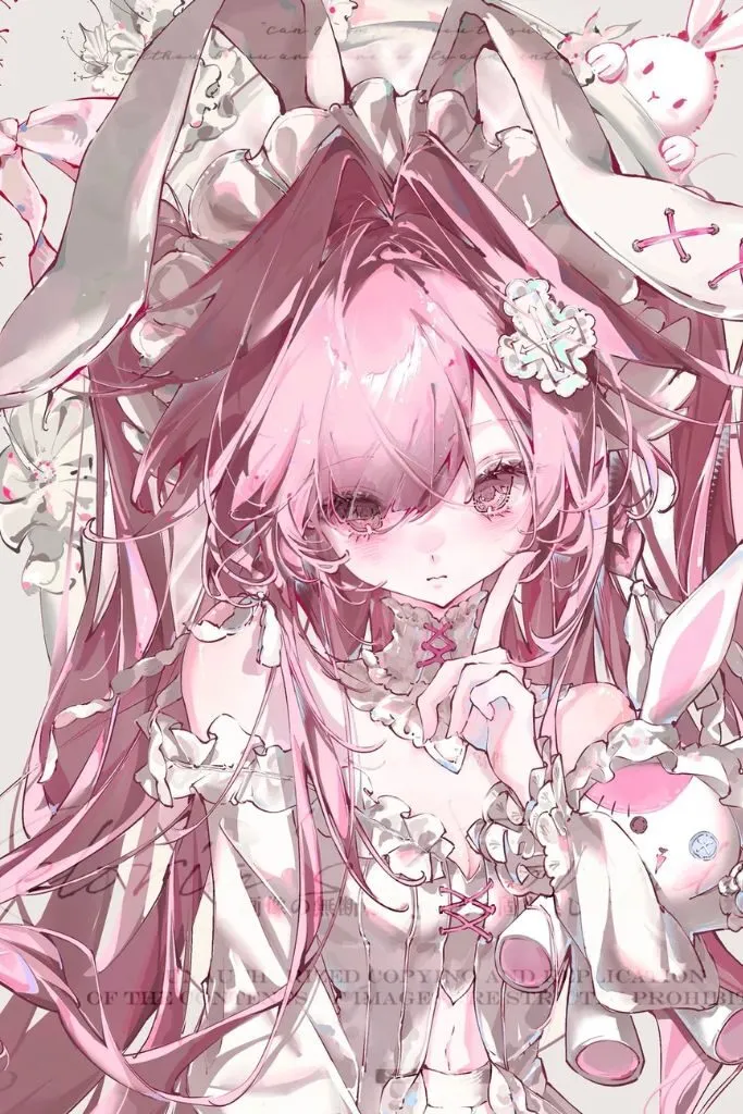 Ảnh gái anime cute để làm hình nền
