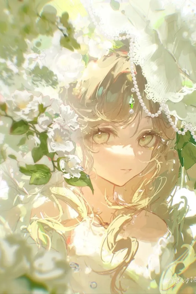 Ảnh gái anime dịu dàng nữ tính