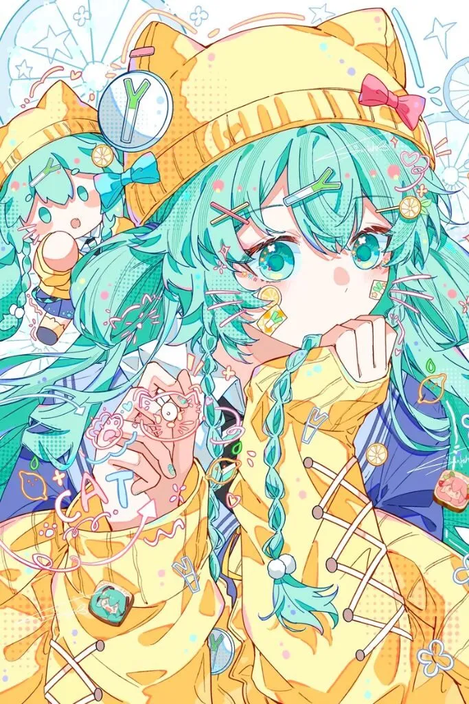 Ảnh gái anime cá tính mạnh mẽ