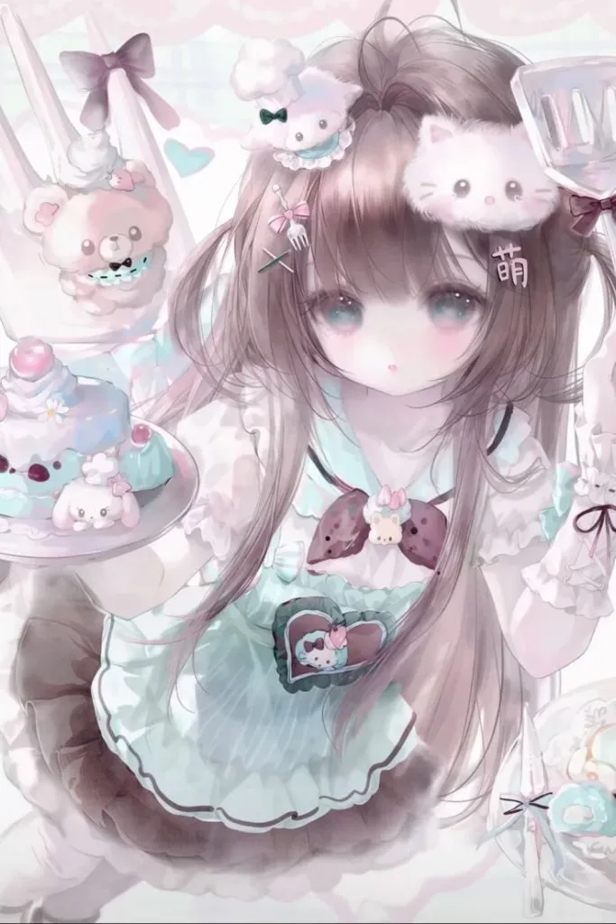Ảnh gái anime dễ thương cuốn hút
