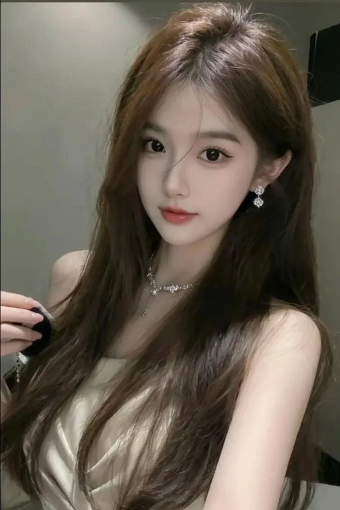 Ảnh gái cute có khuôn mặt xinh đẹp