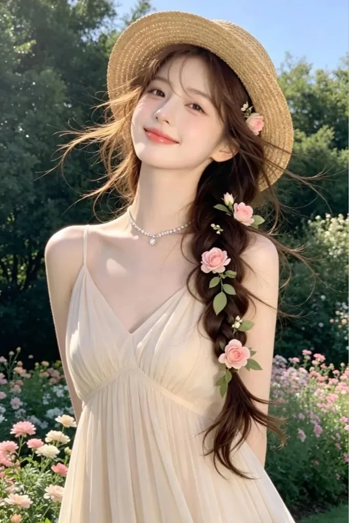 Gái xinh có khuôn mặt dễ thương thần thái cuốn hút