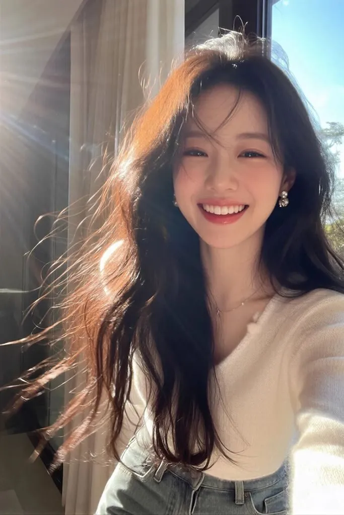 Gái xinh trẻ trung và có nụ cười rạng rỡ