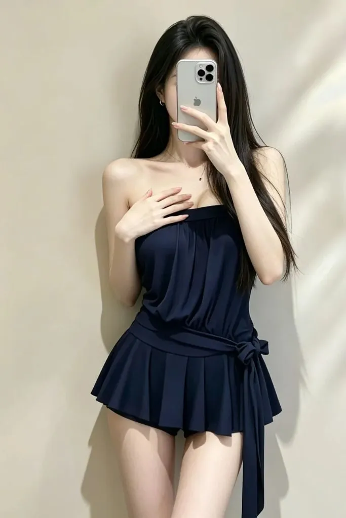 Outfit thời trang với chiếc váy ngắn