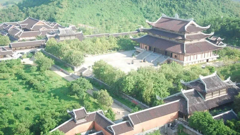 Chùa Bái Đính là quần thể tâm linh quy mô lớn, nổi bật với kiến trúc bề thế