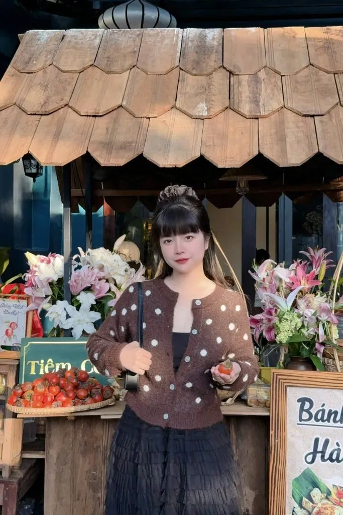 Ảnh gái xinh Việt Nam trang phục thu đông