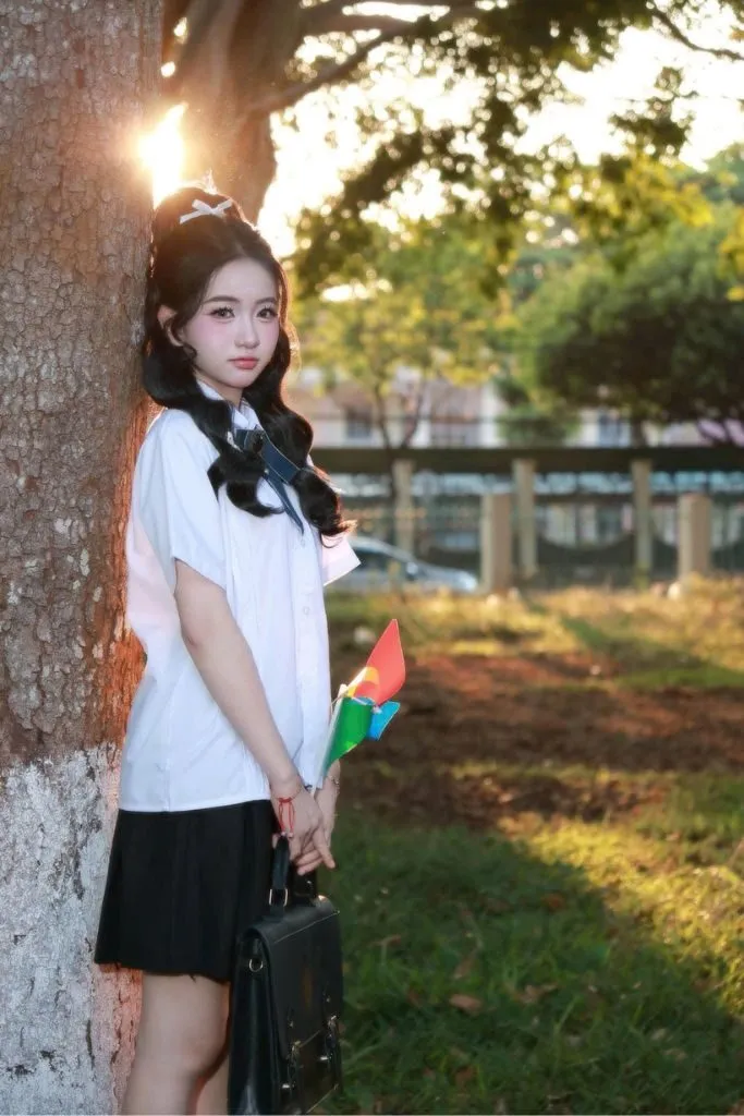Tải ảnh gái xinh Việt Nam phong thái kỷ yếu học sinh